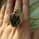 Large ring 'Iguana' with rauchtopaz. Rings. SELENA. My Livemaster. Фото №5