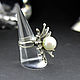 Order 925 Sterling Silver Pearl Ring, Pearl DS0007. Sunny Silver. Livemaster. . Rings Фото №3