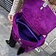Сумка с бахромой из натуральной замши. Сумка-торба. Shapely Bags - Сумки с душой Питера. Ярмарка Мастеров.  Фото №9