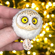 Украшения handmade. Livemaster - original item Brooches owls. Handmade.