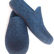 Обувь ручной работы handmade. Livemaster - original item Loafers: Felted Slippers for men. Handmade.