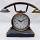 Часы "Телефон", 2 цвета (№M022). Часы классические. Время подарков. Интернет-магазин Ярмарка Мастеров.  Фото №2