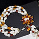 Заказать Браслет из жемчуга. Яркий и заметный. Украшения из камней tatlita_jewelry. Ярмарка Мастеров. . Браслет из бусин Фото №3
