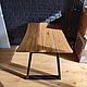 Стол обеденный из массива с живым краем. Столы. BaumbArt Furniture. Ярмарка Мастеров.  Фото №5