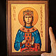 Icono De Madera ' Santa Catalina', Icons, Simferopol,  Фото №1