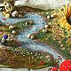 Коврик из валяной шерсти, игровой ландшафт, Вальдорфские игры и наборы, Колпино,  Фото №1
