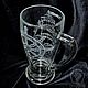 Sea. Beer mug. Wine Glasses. ArtGraving. My Livemaster. Фото №6