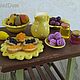 Комплект посуды для кукольного дома кукольная миниатюра. Мебель для кукол. Minidom.irina. Ярмарка Мастеров.  Фото №6