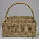 Order Serving basket with compartments for plates, napkins, etc. Elena Shitova - basket weaving. Livemaster. . Basket Фото №3