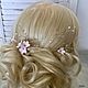 Украшение для волос с цветами С034. Заколки. Flower-style. Ярмарка Мастеров.  Фото №5