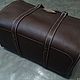 All IN CHOCOLATE leather bag-briefcase, 100% handmade. Valise. Elena Borkova (divelen). My Livemaster. Фото №6