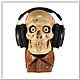 Skull Headphone Stand. Subculture Attributes. atelier666. Online shopping on My Livemaster.  Фото №2