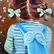 Blue butterfly. Pictures. Annet Loginova. Online shopping on My Livemaster.  Фото №2