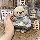 Order TEDDY BEAR - Collectible handmade toy. handmade_toys.lab | Cute teddy. Livemaster. . Teddy Bears Фото №3
