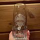Заказать Эксклюзивный хрустальный подарок любителю пива. GLASS-DECO. Ярмарка Мастеров. . Кружки и чашки Фото №3