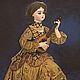 Order Miniature: Girl with mandolin, music box, France, 19th century. Honfleur. Livemaster. . Pictures Фото №3