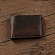 Purse wallet, mens genuine leather. Purse. KullikovCraft. My Livemaster. Фото №4