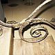 Wrought iron stair railing ' Elegia '. Stairs. Forged Art. My Livemaster. Фото №5