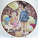 Тарелка "Летние дни детства: Праздничные шары", 1984, Тарелки декоративные, Тверь,  Фото №1