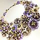 Fairy Pearl Lilac. Necklace, Necklace, St. Petersburg,  Фото №1