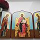 DEESIS. The Lord,The Virgin,John Predtecha.Diptych. Icons. svetmiru. Online shopping on My Livemaster.  Фото №2