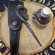 Forged knitting needle in a leather case. Amulet. Kovanye izdeliya Askalon (Aleksej) (askalonkovka). Интернет-магазин Ярмарка Мастеров.  Фото №2