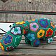 Izya knitted hippo handmade toy, Stuffed Toys, Lomonosov,  Фото №1