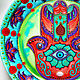 Order 'Hamsa and My beloved house' set of 2 plates on the wall. Art by Tanya Shest. Livemaster. . Decorative plates Фото №3