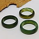 17.5 green agate ring (Mal 17.5), Rings, Gatchina,  Фото №1
