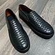 Men's slip-ons made of Python, tweed and genuine leather. Slip-ons. SHOES&BAGS. My Livemaster. Фото №6