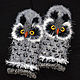 Mittens Owl gray. Mittens. 2sovy. Online shopping on My Livemaster.  Фото №2