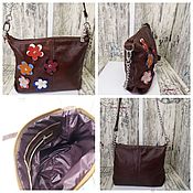 Road leather bag