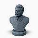 Фигурка Иосиф Сталин бюст, статуэтка (Joseph Stalin). Статуэтка. WhynotCG. Интернет-магазин Ярмарка Мастеров.  Фото №2