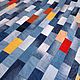Джинсовое покрывало. Покрывала. Ирина/Jeans'ik. Интернет-магазин Ярмарка Мастеров.  Фото №2