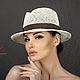 Летняя женская шляпа «Лайма» Айвори, Шляпы, Санкт-Петербург,  Фото №1