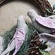Заказать Веночки на дверь и для интерьера с листиками и птичками. GOOD GIFTS STUDIO. Ярмарка Мастеров. . Подвески Фото №3
