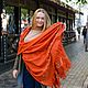 Terracotta stole with embroidery, Wraps, Mezhdurechensk,  Фото №1