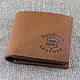 Men's wallet light brown, Wallets, Smolensk,  Фото №1