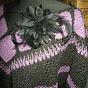 Платье  для девочки с поясом "Цветок клевера"