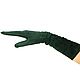 Order Size 7. Winter long gloves made of natural green velour. Butichok from N.. Livemaster. . Vintage gloves Фото №3