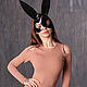 Leather mask Bunny. Mask for role playing. portupeyamoscow. Online shopping on My Livemaster.  Фото №2