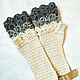 Mittens Dragon Scales Knitted Warm Mittens Gloves. Mitts. Yuliya Chernova. My Livemaster. Фото №4