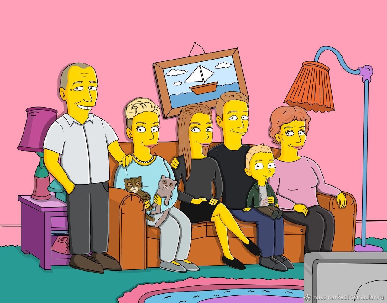 Симпсоны семейный портрет