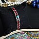 Винтаж: Браслет овальный с красными кристаллами. Браслеты винтажные. ХХ Век Ольга. Ярмарка Мастеров.  Фото №5
