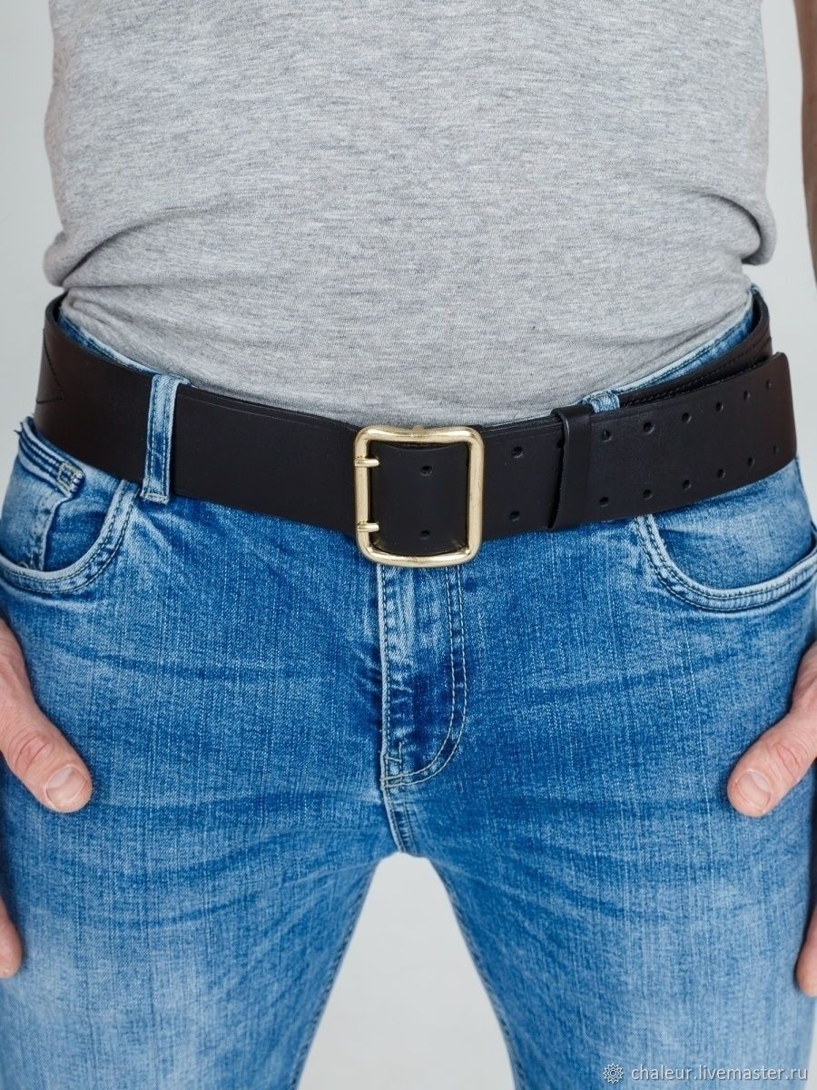 Ремень мужской офицерский из натуральной кожи в интернет-магазине на ...
