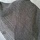 45 Down shawl. Traditional shawl made of goat down. Plaid knitted. Shawls1. Puhovyj ,,Raj' ot Zinfiry (Orenbur). My Livemaster. Фото №5