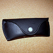 Сумки и аксессуары handmade. Livemaster - original item Leather eyeglass case 