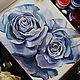 Painting ROSES. Pictures. irina-9eo. Online shopping on My Livemaster.  Фото №2
