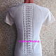 Order Openwork blouse .' Soft cotton '. Galina-Malina (galina-malina). Livemaster. . Sweater Jackets Фото №3