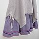 No. №219 Linen double boho skirt. Skirts. Olga V. Kazarinova. My Livemaster. Фото №5